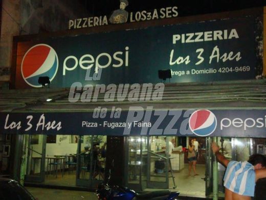 Pizzería los 3 Ases templo de la pizza