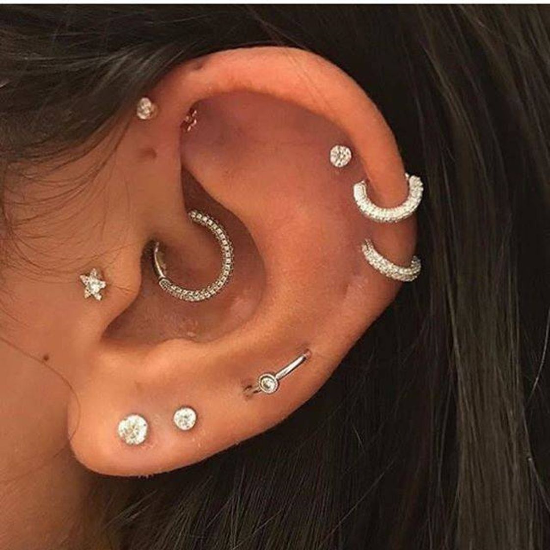 Moda Piercing na orelha