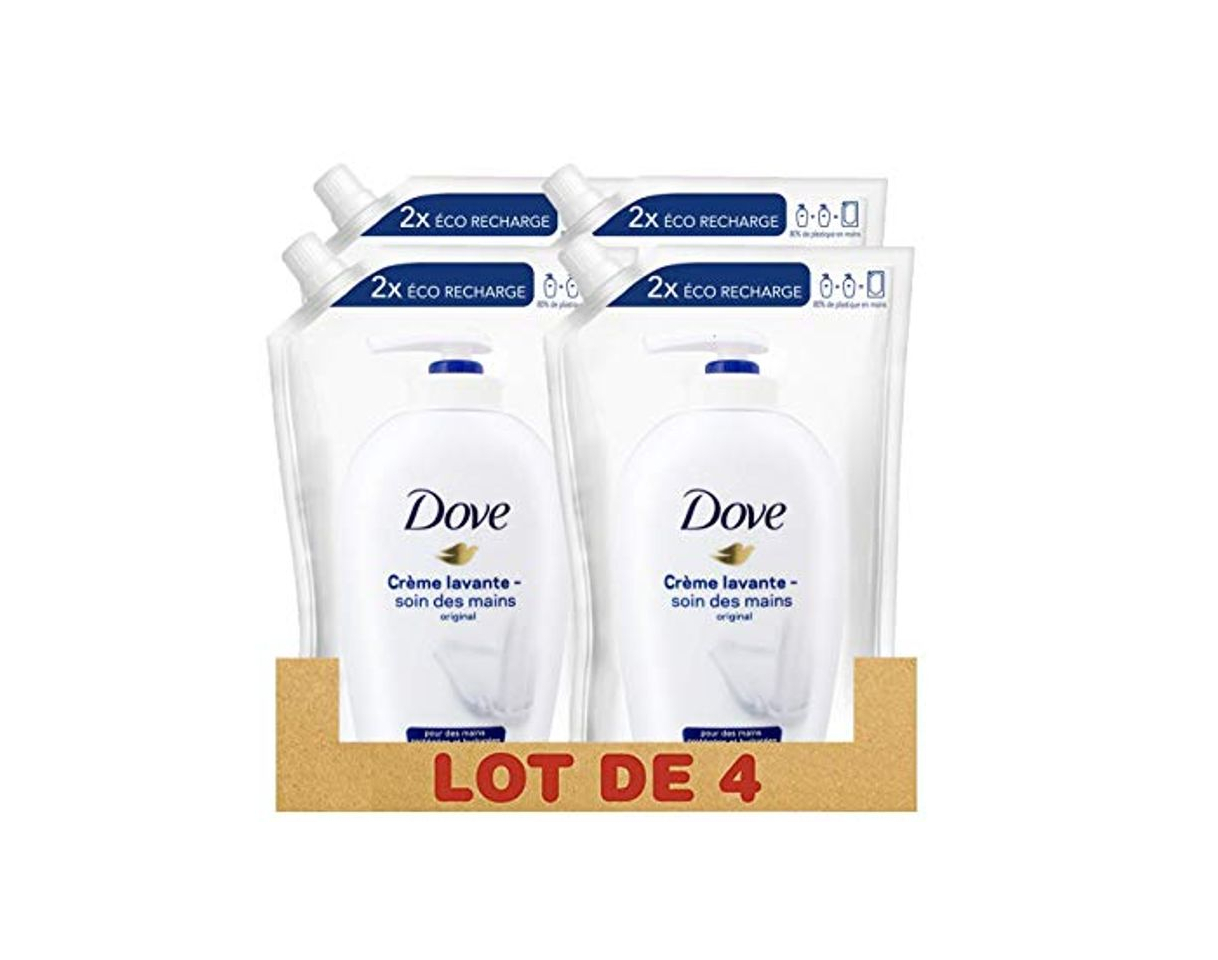 Social Dove jabón líquido 500ml rellenar original