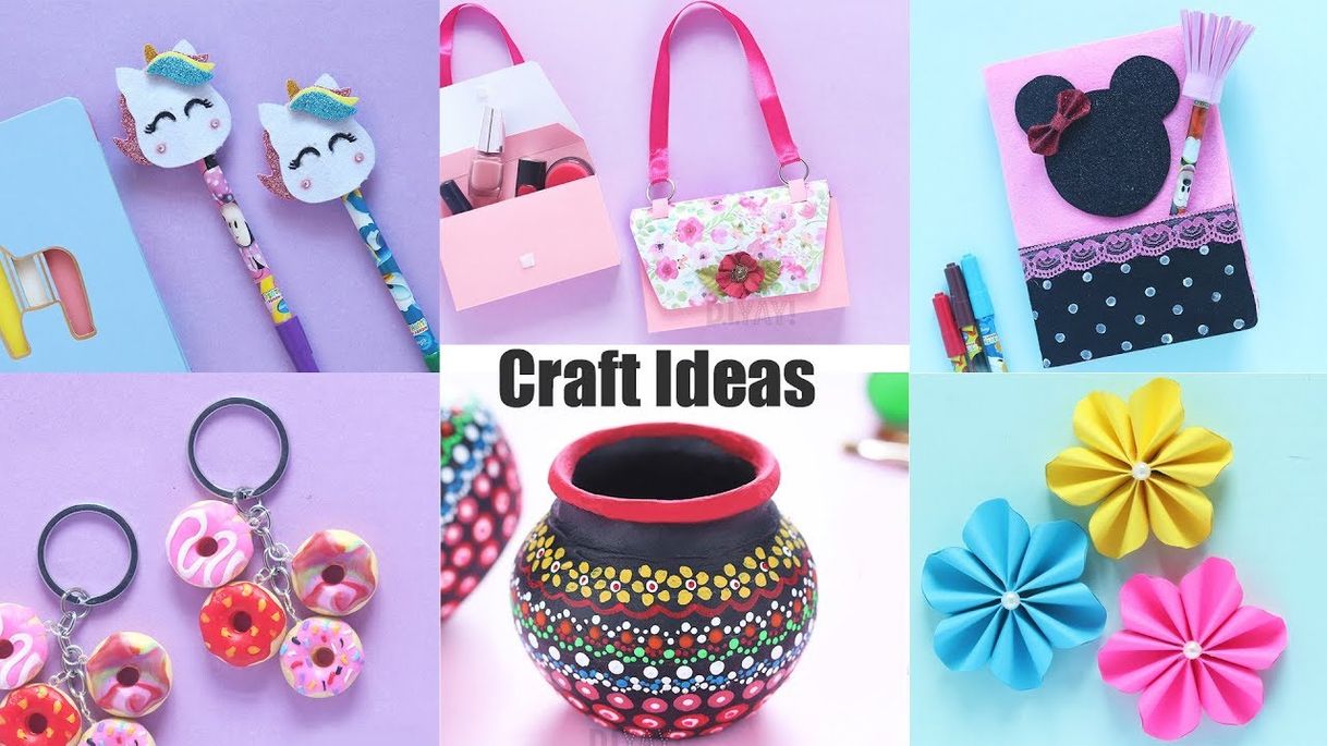 6 EASY CRAFT IDEAS 
