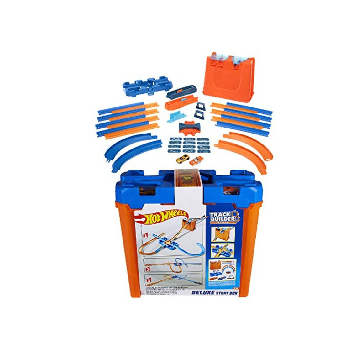 Producto Hot Wheels - Track Buider Caja de Acrobacias Deluxe, Accesorios para Pistas