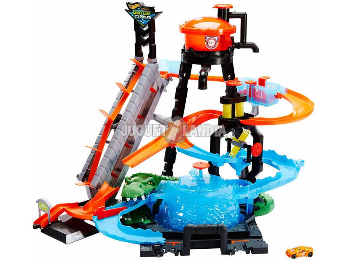 Social Hot Wheels - Crocodilo Túnel de Lavagem

