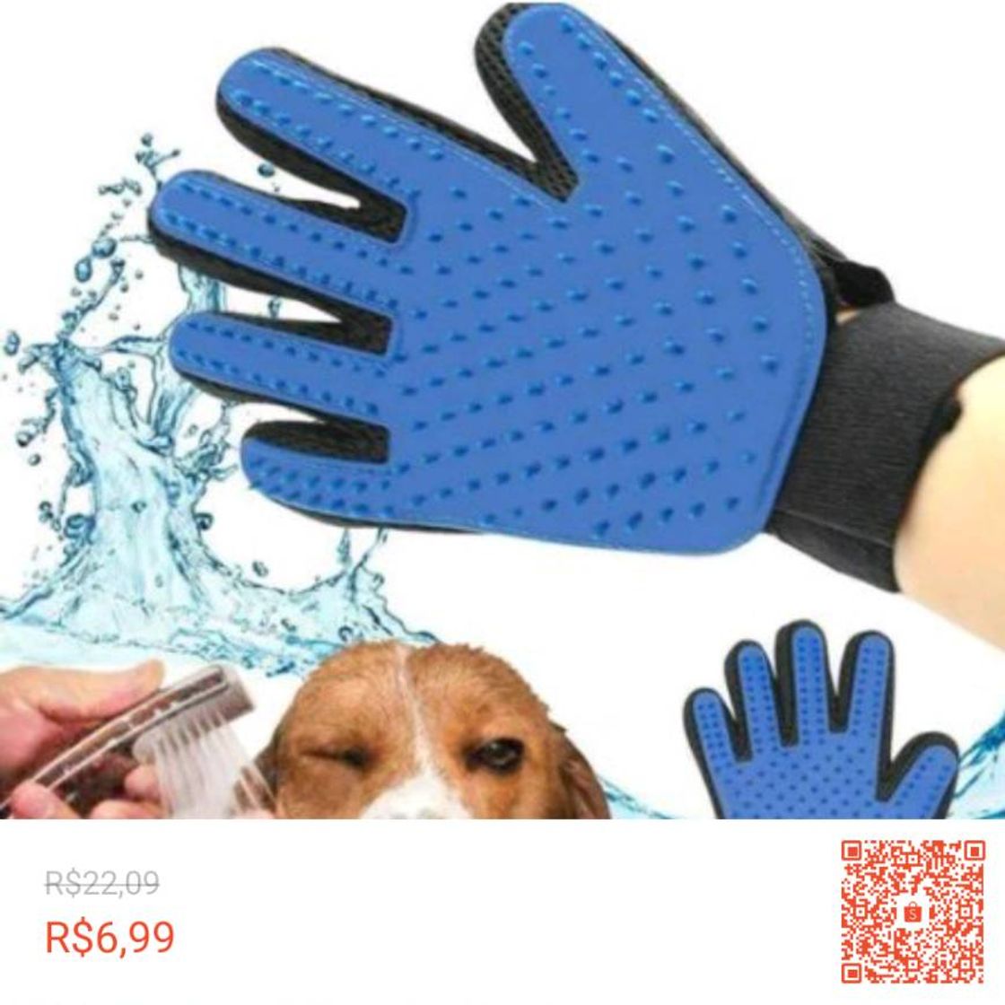 Moda Luva removedora de pêlos🐶