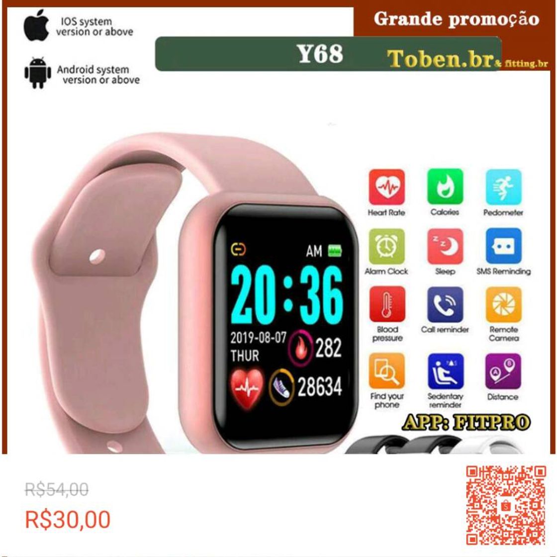 Moda Relógio smart⌚