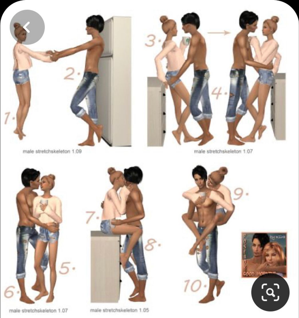 Social Poses para parejas