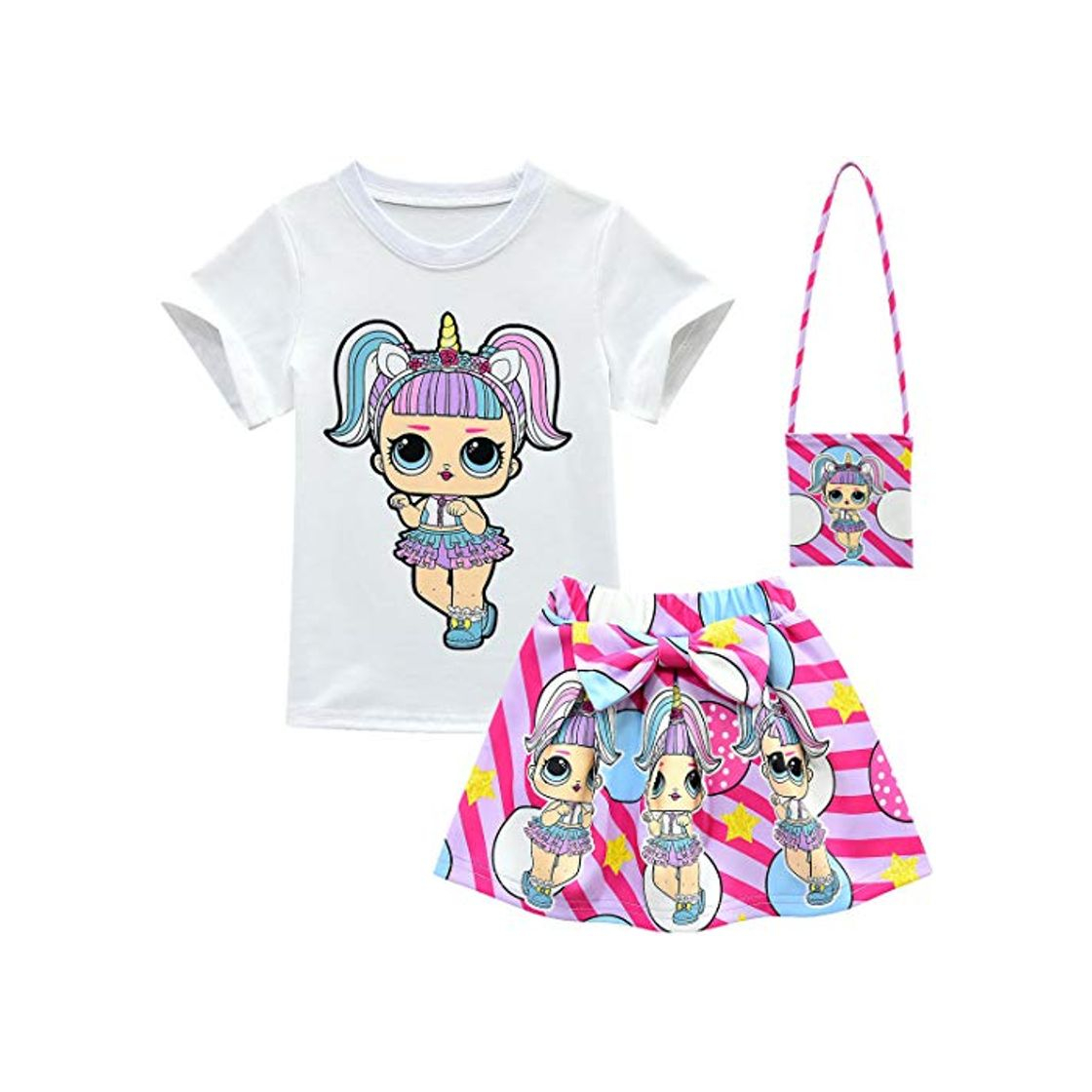 Fashion Camiseta de Baby Cute Dolls Confetti Pop