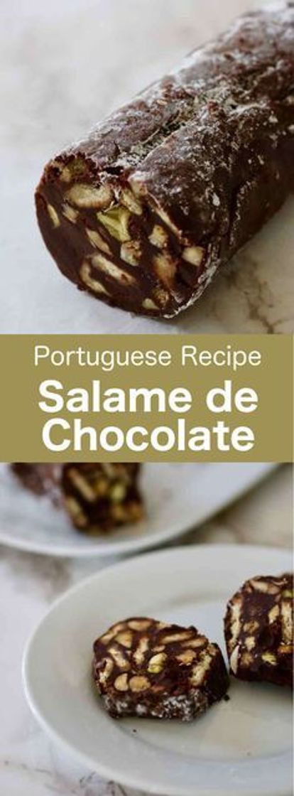 Moda Salame de Chocolate - Receta Tradicional Portuguesa | 196 flavors