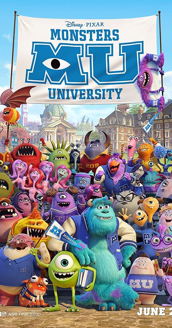 Película Monstruos University