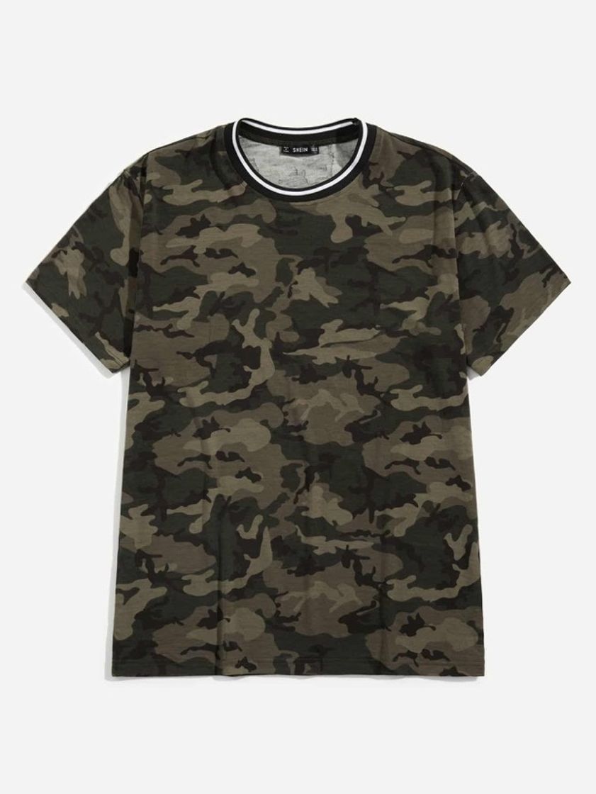 Productos Camiseta de hombres con estampado de camuflaje 