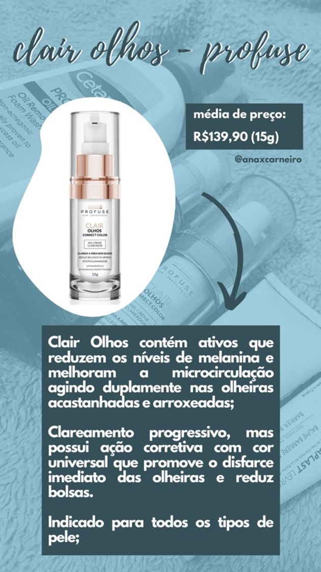 Product Clair Olhos - Profuse