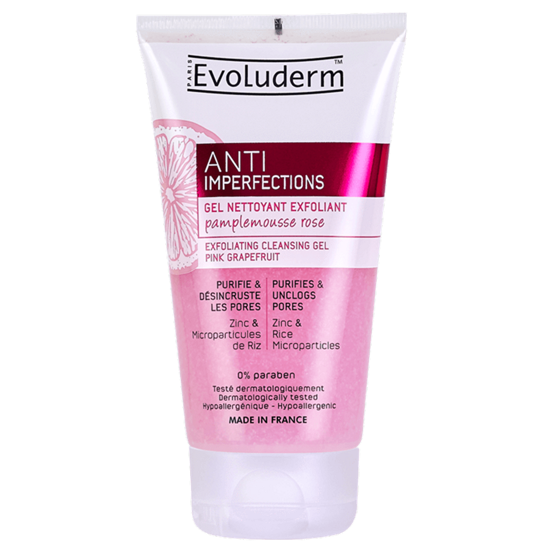 Beauty Anti imperfections 2 en 1 pomelo rosa Evoluderm