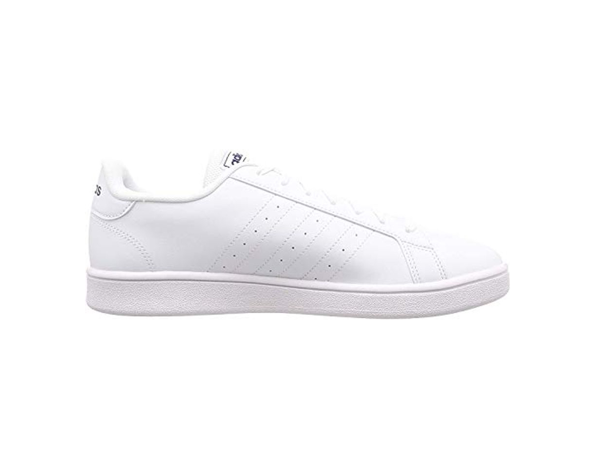 Moda adidas Grand Court Base, Zapatos de Tenis para Hombre, Ftwbla Negbás Azuosc,