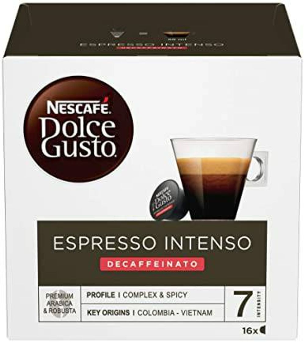 Fashion Cápsulas Espresso Intenso DESCAFEINAD- NESCAFÉ® Dolce Gusto®