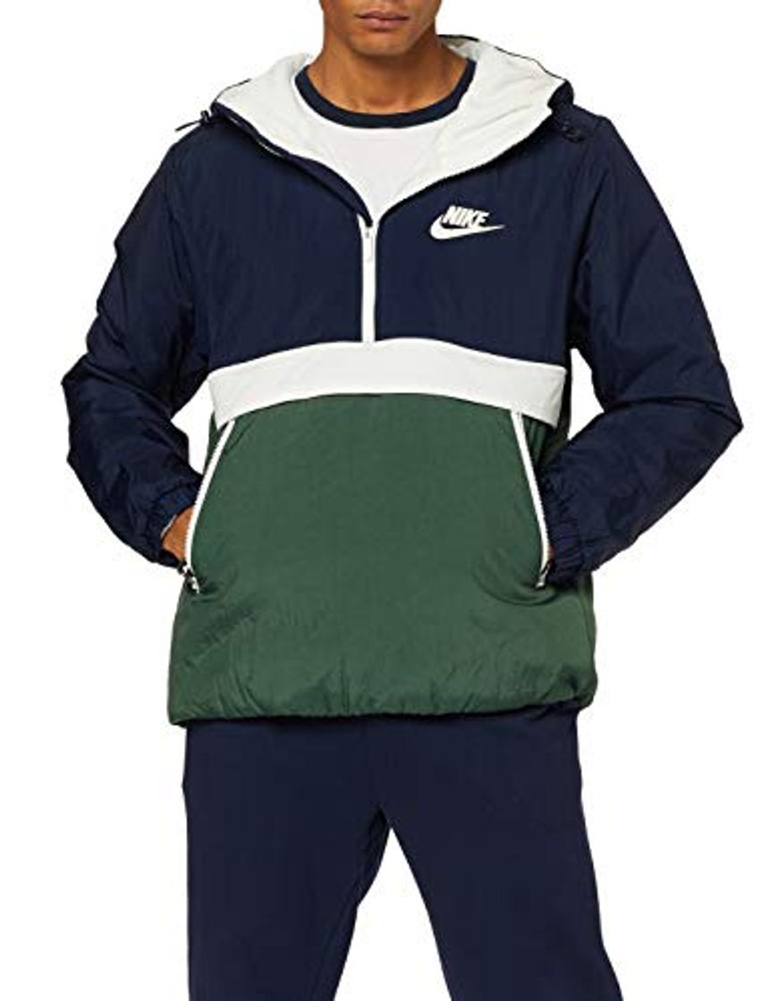 Social NIKE Sportswear Synthetic-Fill Sudadera, Hombre, Obsidian