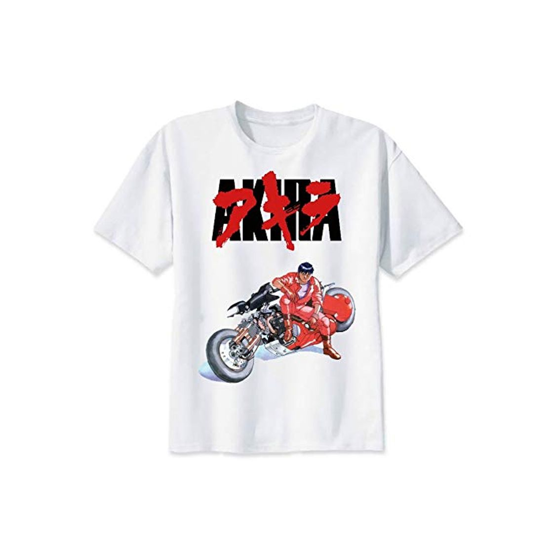 Fashion Akira T Shirt Mens Tokyo Cyberpunk Camisetas Tees Shirt Size