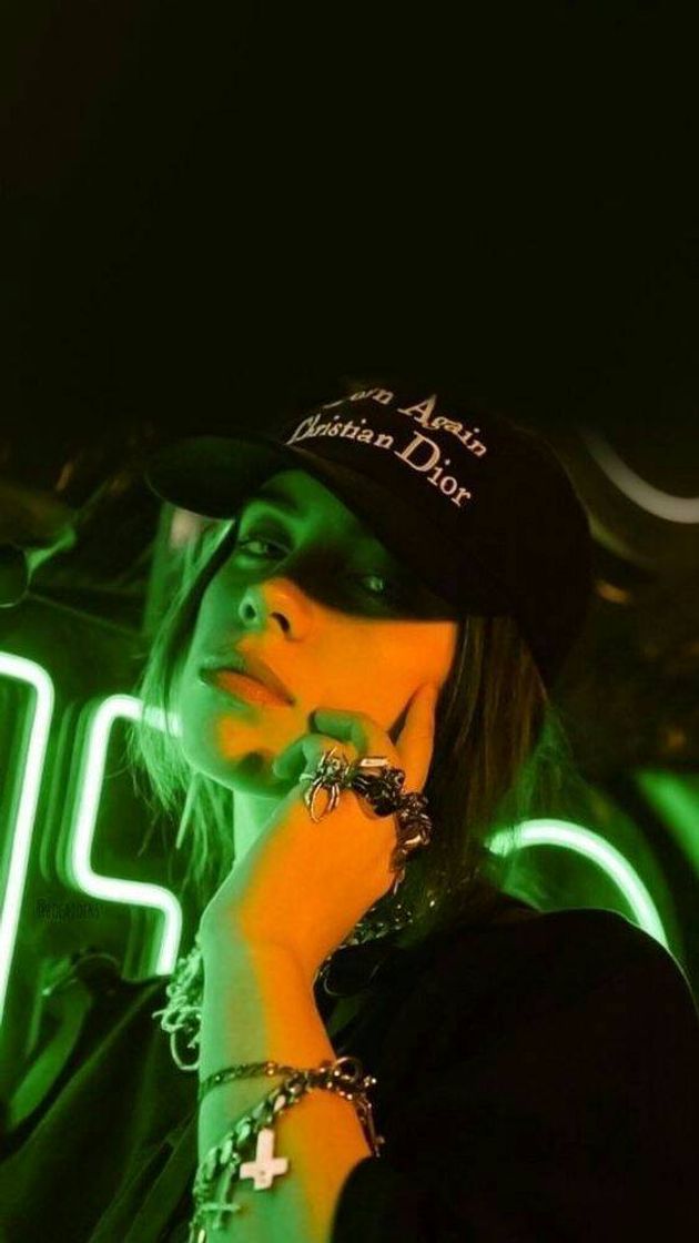 Billie eilish! 💚🖤🤧