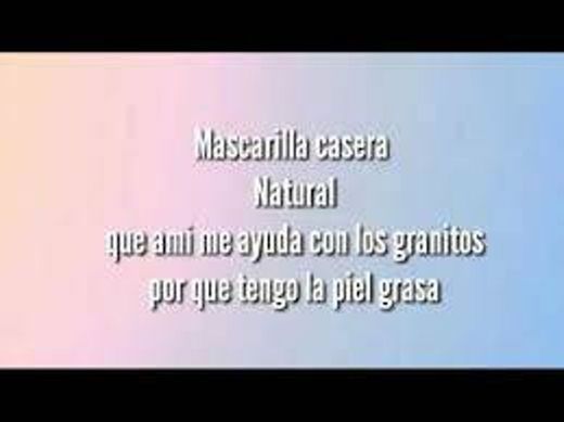 Mini Tutorial/ mascarilla casera para piel grasa - YouTube