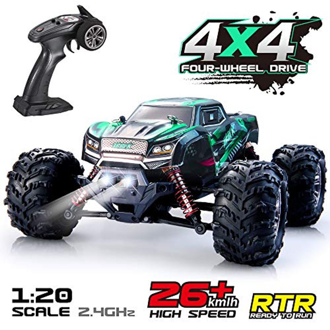 Product VATOS Carro de Control Remoto Coche RC Vehículo de Juguete 4WD Escala