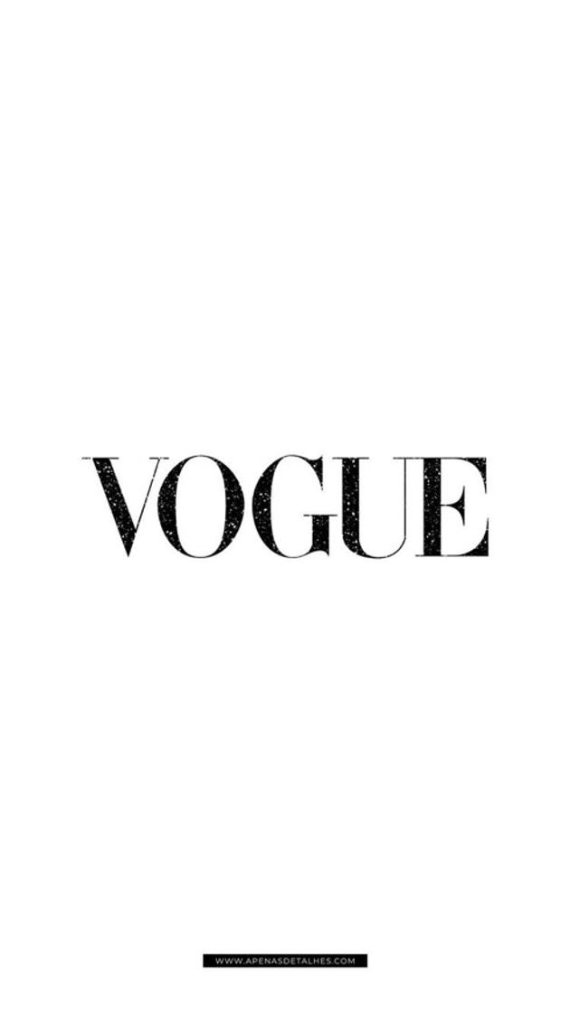 Fashion VOGUE 