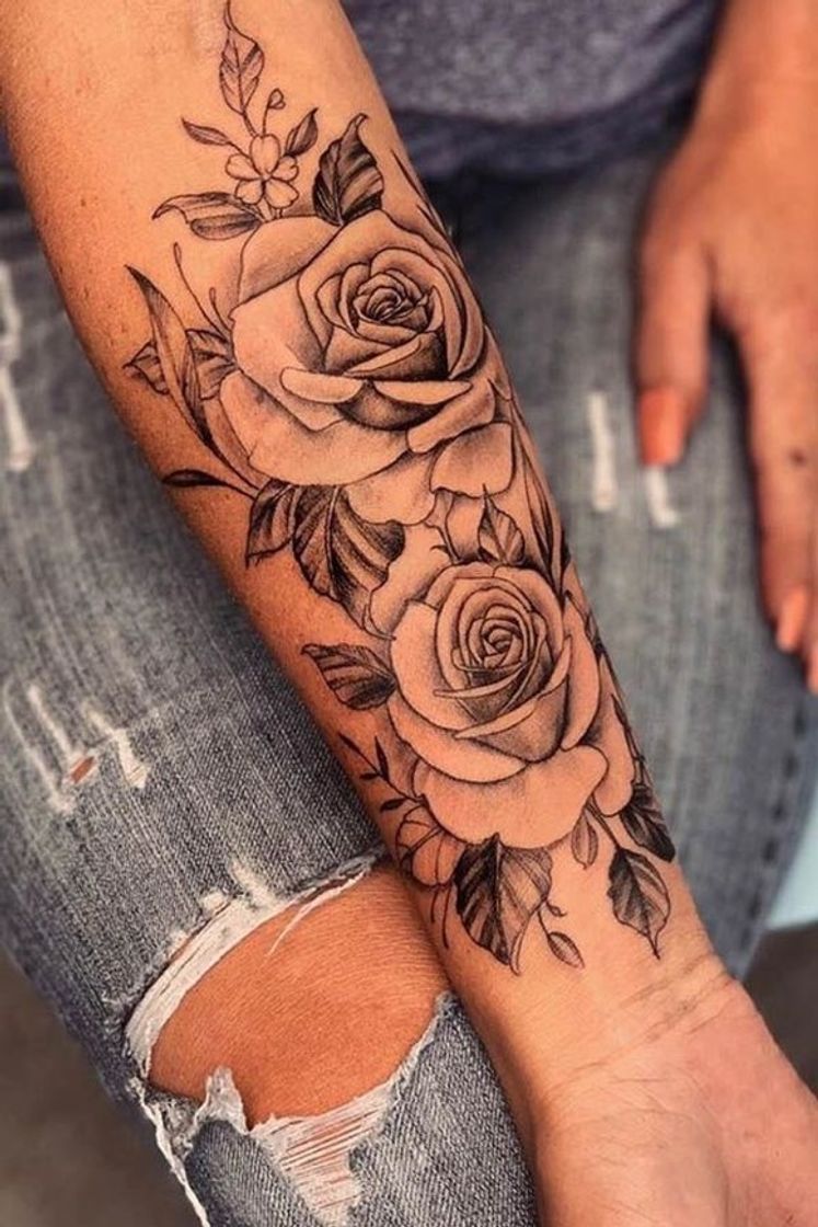 Moda Tatto flores