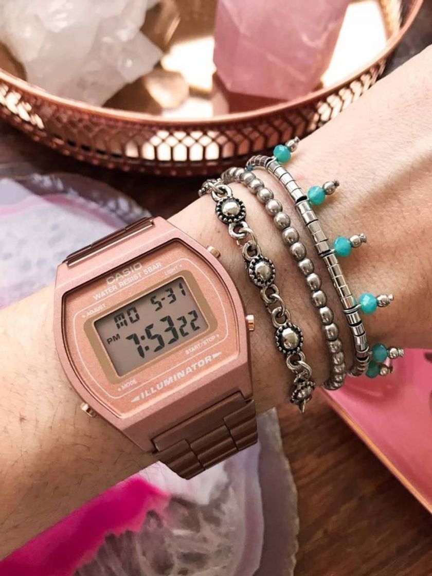 Fashion Relógio Casio Vintage Rosé 