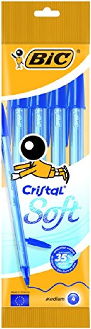 Social BIC Cristal Soft bolígrafos punta media