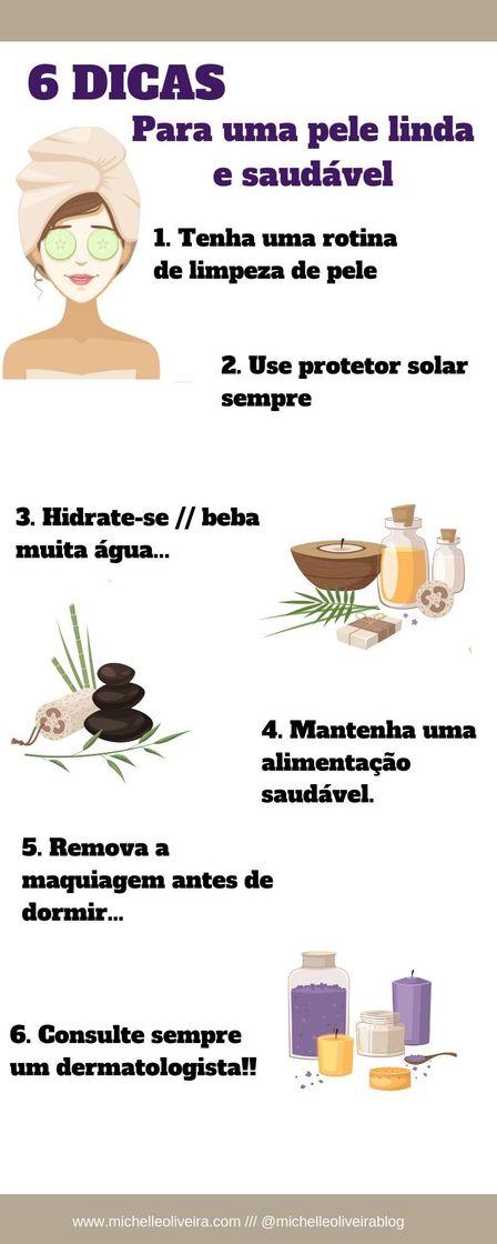 Moda 6 dicas para manter a sua pele linda 