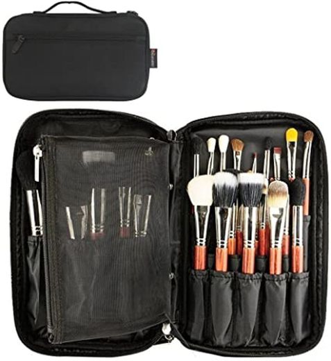 ONEGenug Maquillaje Cepillos Organizador Bolso Cosmético Herramientas Bolso Belleza Estuche con Correa