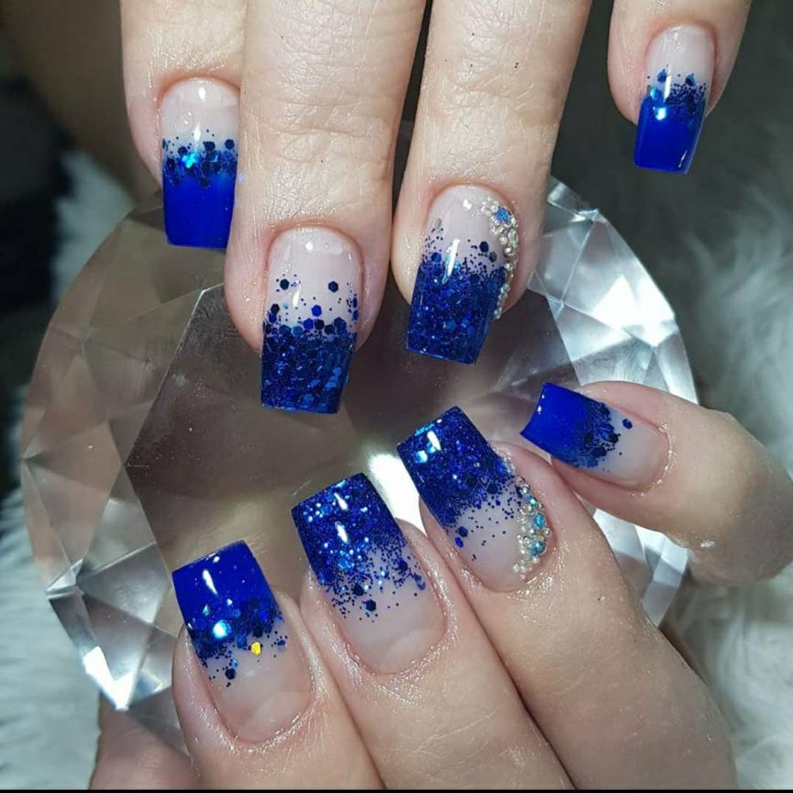 Moda Esmalte azul 