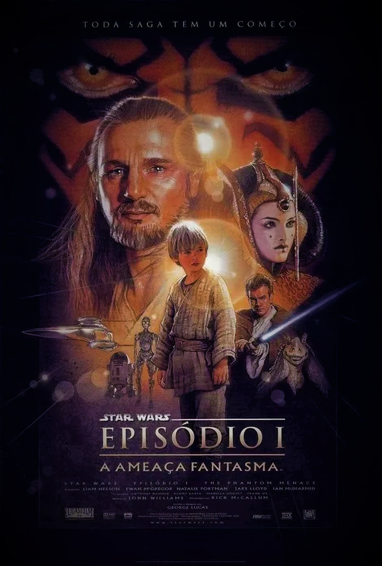 Movie La guerra de las galaxias. Episodio I: La amenaza fantasma