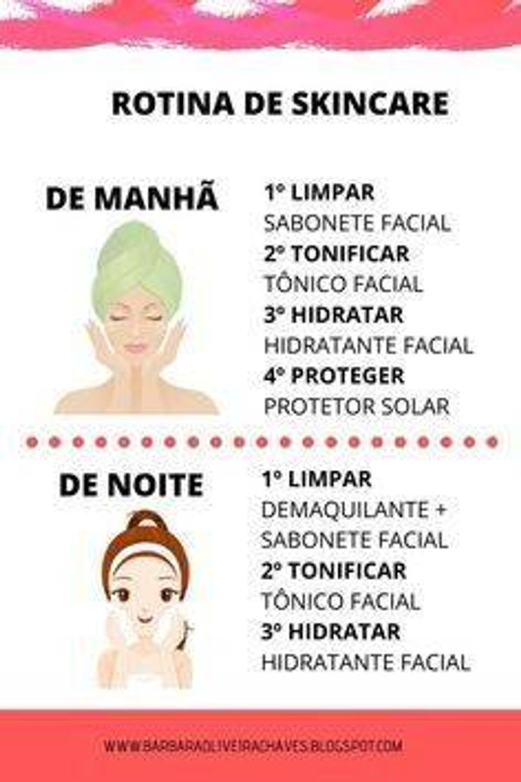 Moda Rotina de SKINCARE