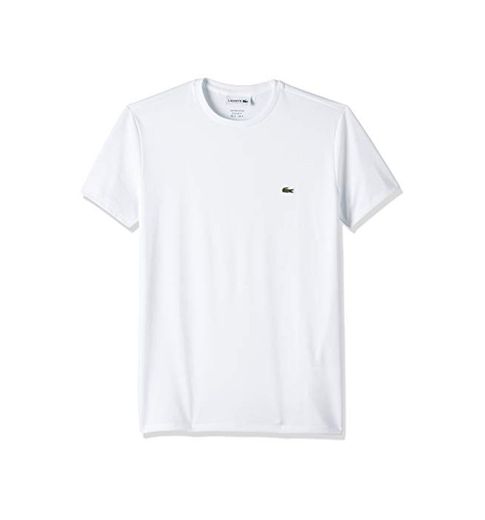 Lacoste TH6709, Camiseta para Hombre, Blanco