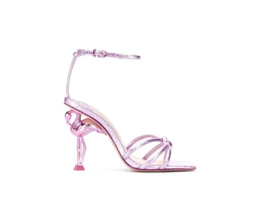 Flamingo heel sandals