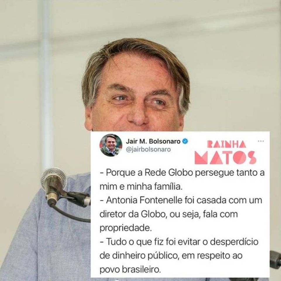 Fashion Disparate do digníssimo Bolsonaro. 