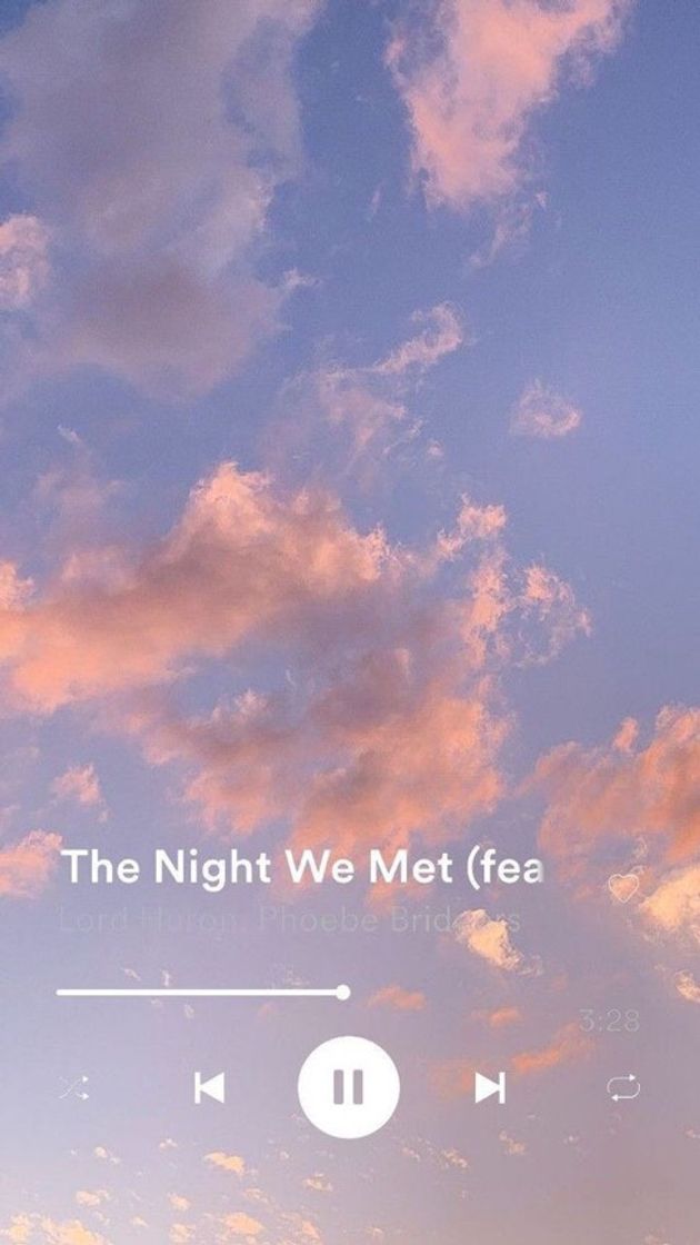 Canción The Night We Met