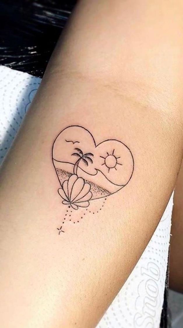 Moda Tatuagem praia