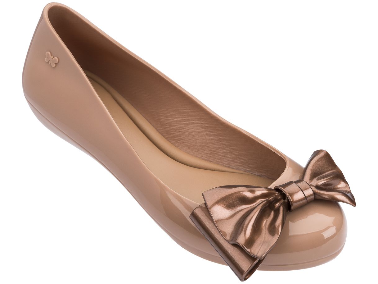 Productos Zaxy Pop Seduce Bow Caramel Womens Ballerinas Shoes-3