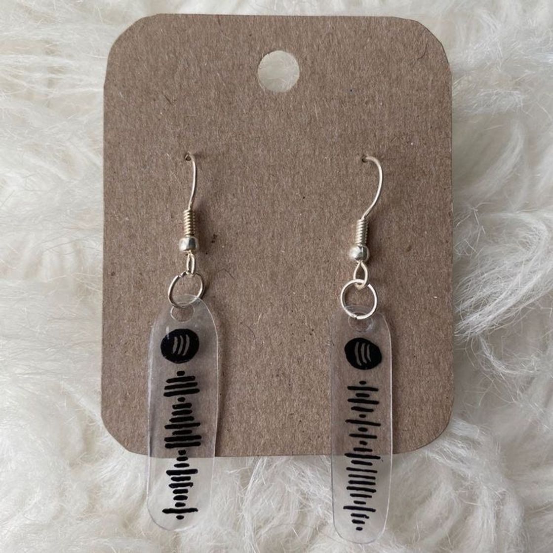 Moda Brinco Spotify Code Earrings 