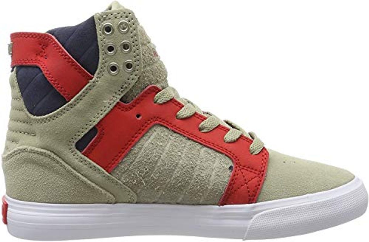 Fashion Supra Skytop, Zapatillas de Skateboard Unisex Adulto, Gris