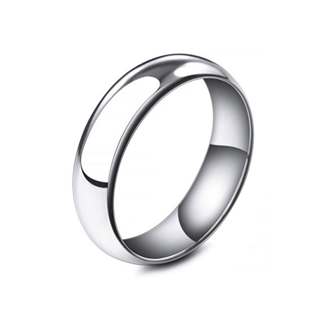 Social MunkiMix Ancho 6mm Acero Inoxidable Banda Venda Anillo Ring El Tono De