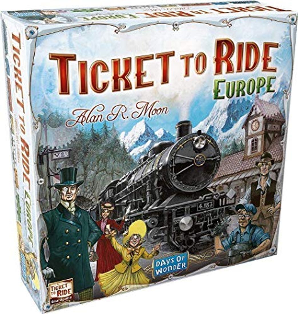 Social Days of Wonder Ticket to Ride Europe - Juego de Mesa de