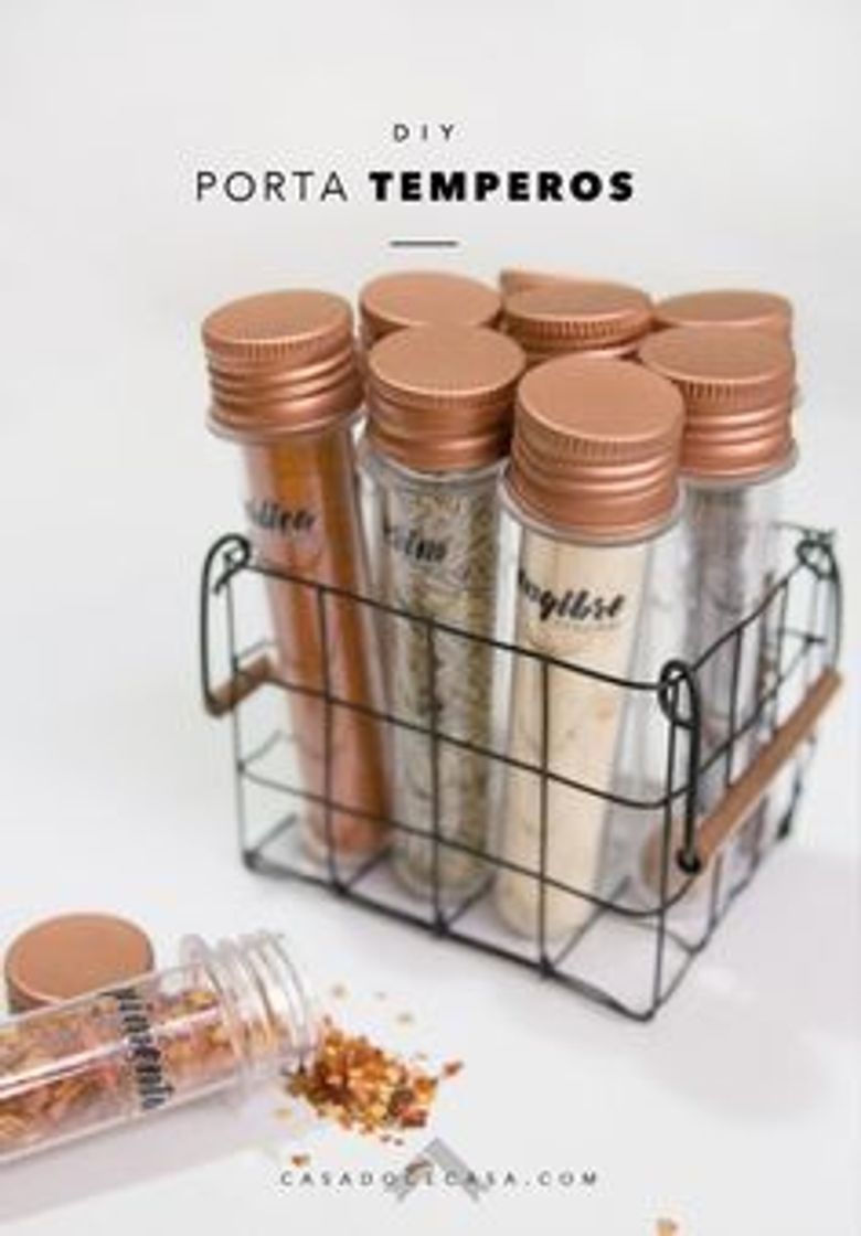 Fashion DIY PORTA TEMPEROS 