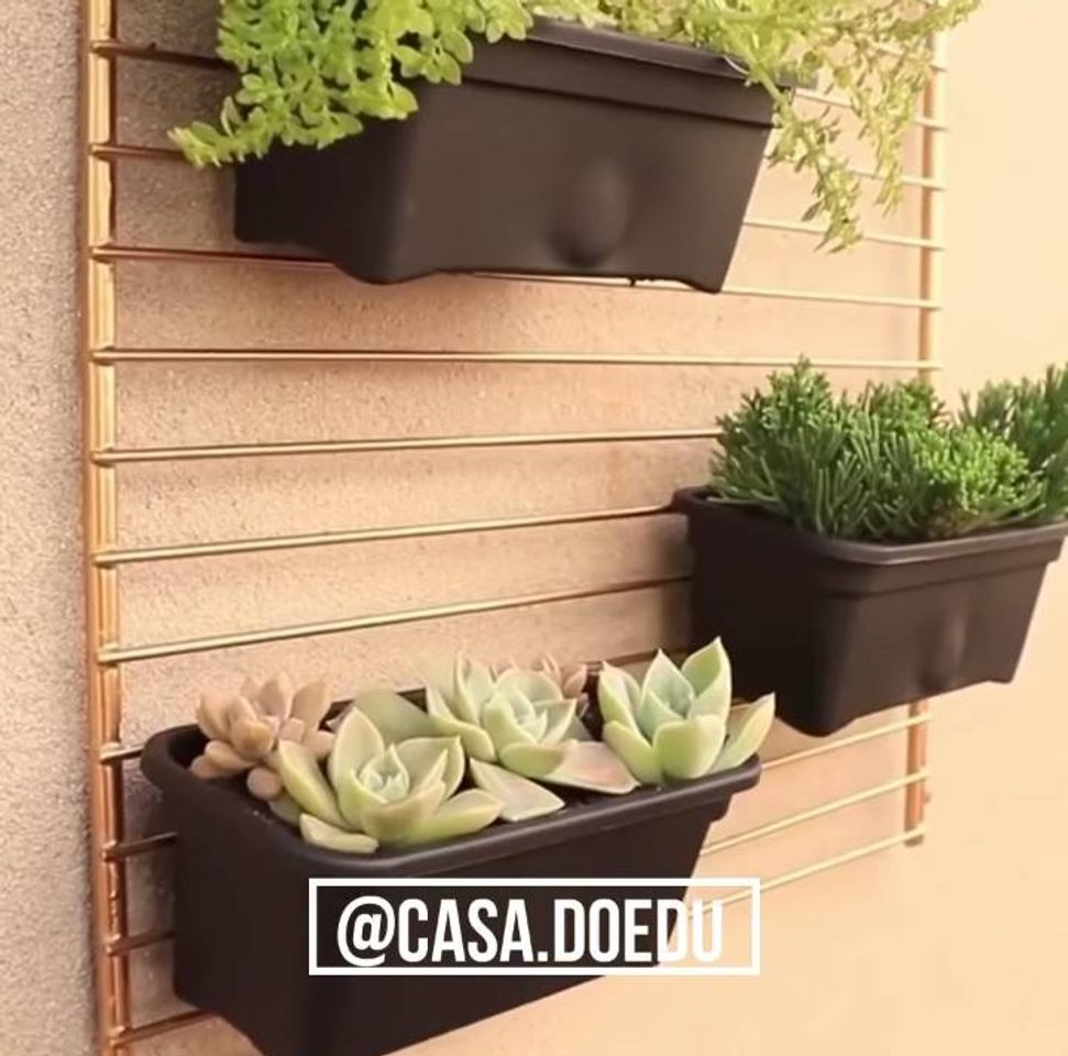 Moda DIY MINI JARDIM VERTICAL 