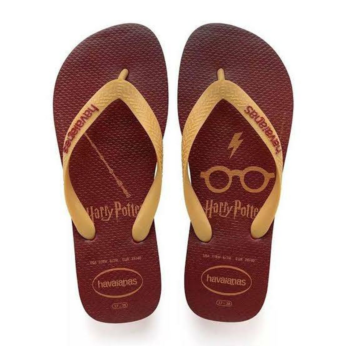 Moda Chinelo Havaianas Harry Potter 