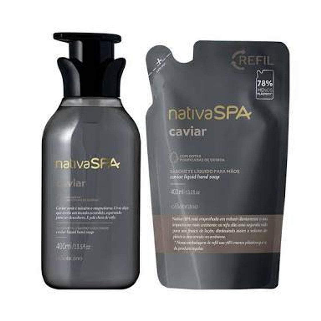 Social Sabonete Líquido Nativa SPA Caviar