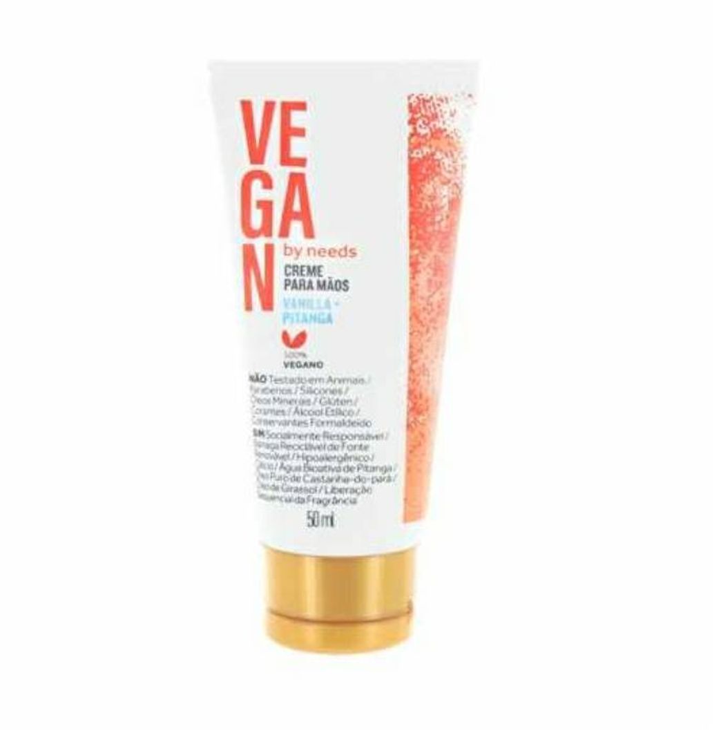 Social Creme Hidratante para Mãos Vegan by Needs Vanilla e Pitanga 50ml