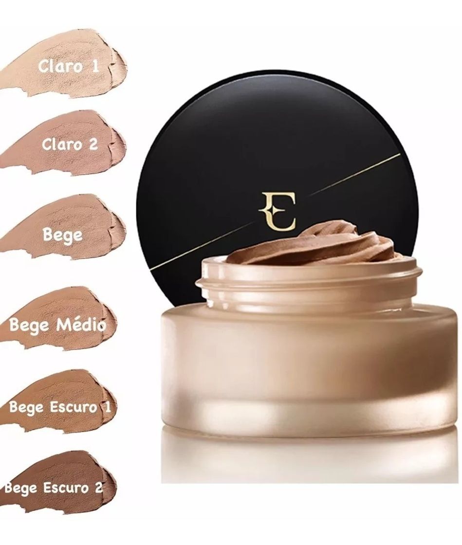 Fashion Base Velvet Matte Mousse Glam 3 em 1 Bege Claro 3 25g