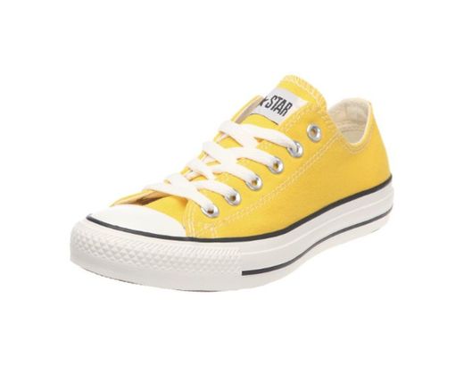 Converse Chuck Taylor All Star Ox, Zapatillas de Tela Unisex Adulto, Amarillo