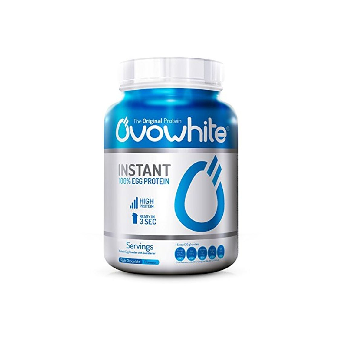 Producto Ovowhite Instant 1000gr