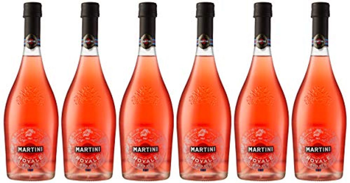 Product Martini Royale Vermouth Frisante Rosato Pack 6 x 750 ml